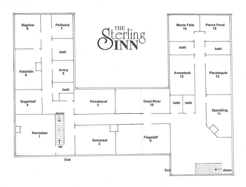 The Sterling Inn Caratunk Екстериор снимка